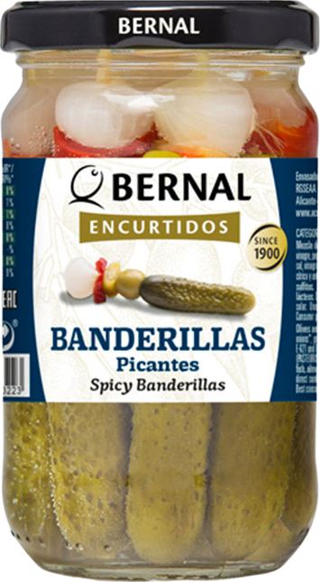 ЗАКУСКА BERNAL ОСТРАЯ BANDERILLAS 300 Г